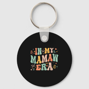 Porte-clés Rétro Groovy Dans Mon Ère Mamaw Fête Des Mères Fem