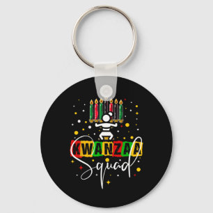 Porte-clés Retro Happy Kwanza Christmas African American Cand