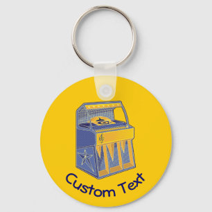 Porte-clés Retro Jukebox Keychain