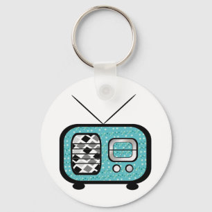 Porte-clés Rétro radio