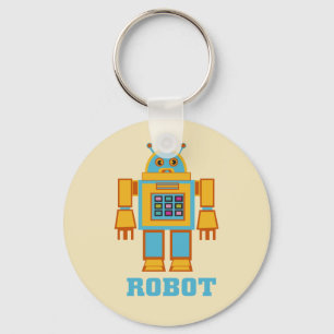 Porte-clés Retro Robot -Cute Kids Keychain