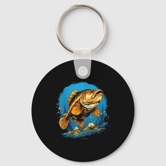 Porte-clés Retro Style Calico B  (Recto)