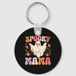 Porte-clés Retro Super Halloween Fantôme Éffrayant Mama costu