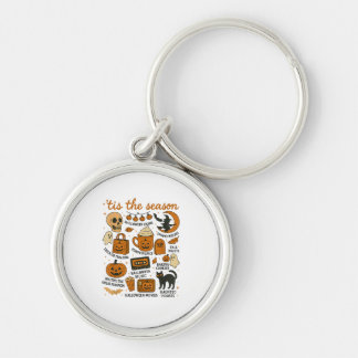 Porte-clés Retro Tis Saison Halloween Saison Automne