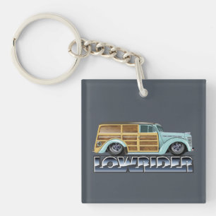 Porte-clés Rétro Woody Lowrider
