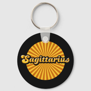 Porte-clés Rétro Zodiac Sagittarius
