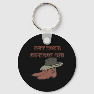 Porte-clés Réussissez votre cowboy