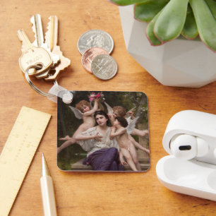 Porte-clés Rêve de printemps, par Bouguereau