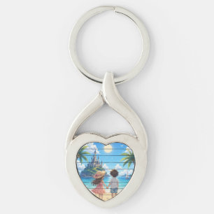 Porte-clés Rêve d'été 
