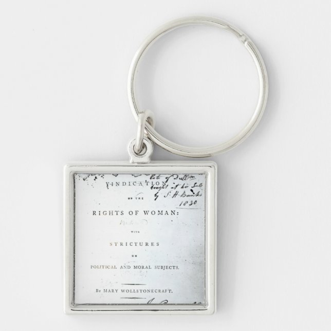 Porte-clés Revendication des droites de Woman (Devant)