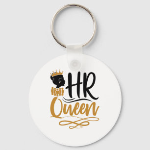 Porte-clés RH Reine des ressources humaines Femmes