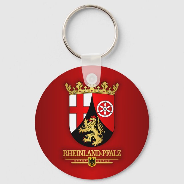 Porte-clés Rheinland-Pfalz (Rhénanie-Palatinat) COA (Recto)