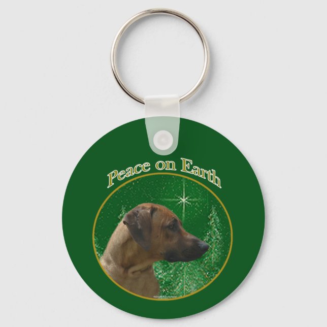 Porte-clés Rhodesian Ridgeback (Recto)