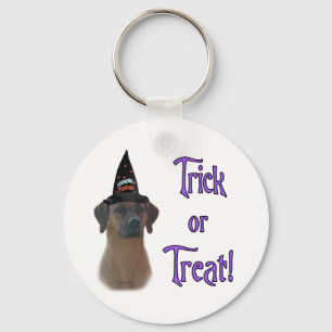 Porte-clés Rhodesian Ridgeback Trick