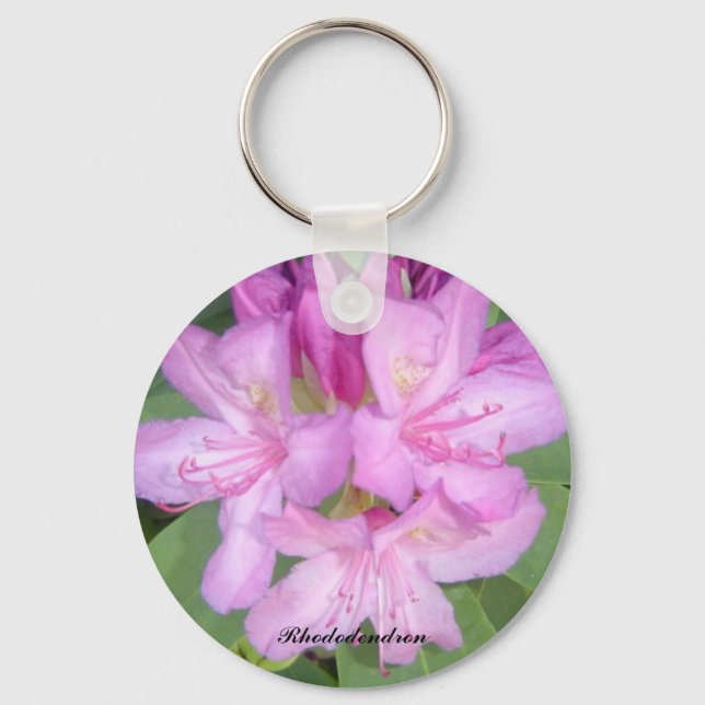 Porte-clés Rhododendron pourpre (Recto)