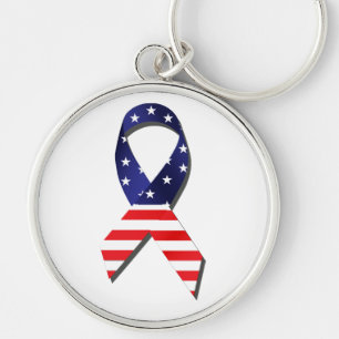 Porte-clés Ribbon USA