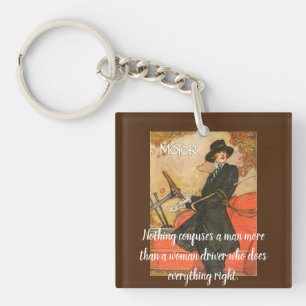 Porte-clés "Rien ne confond plus un homme..."
