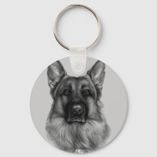 Porte-clés Rikko, German Shepherd