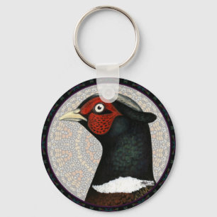 Porte-clés Ringneck Pheasant Circle
