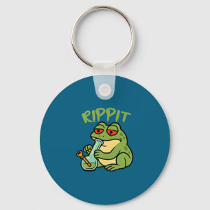 Porte-clés Rippit Grenouille Fumeur Stoner