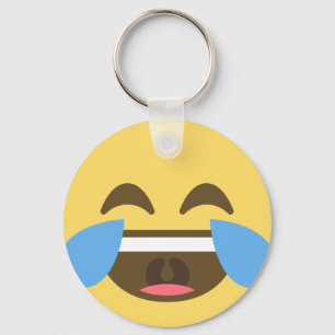 Porte-clés Rire d'Emoji