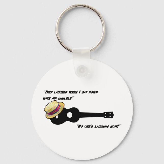 Porte-clés Rire Ukulele (Recto)
