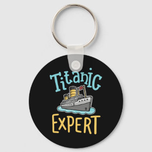 Porte-clés Rms Titanic Drôle Expert Rétro Bateau de Croisière