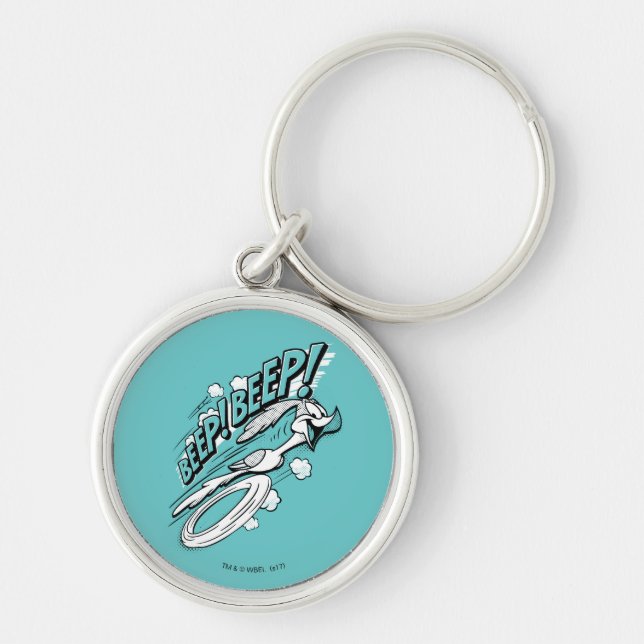 Porte-clés ROAD RUNNER™ BEEP BEEP!™ Halftone (Devant)