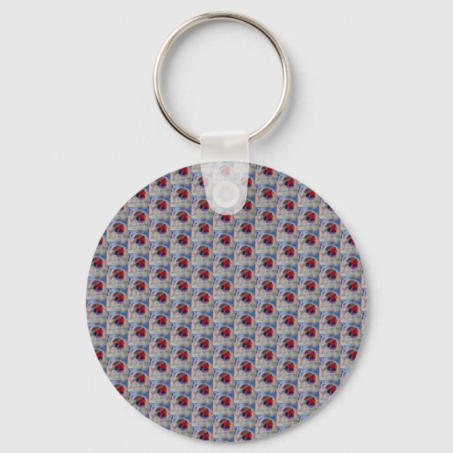 Porte-clés Robin de Noël (Recto)