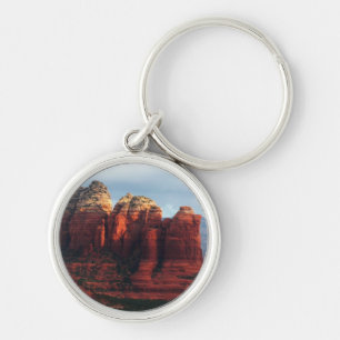 Porte-clés Roche à café nuageux à Sedona Arizona