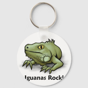 Porte-clés Roche d'iguanes !