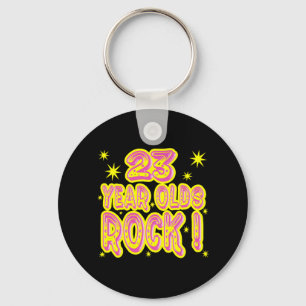 Porte-clés Rocher à 23 ans ! porte - clé (rose)