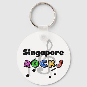 Porte-clés Roches de Singapour