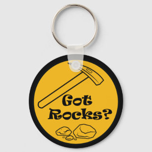 Porte-clés Roches obtenues ? Bouton de Rockhound