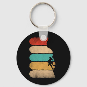 Porte-clés Rock Escalade Rétro Hipster Climber Novelty