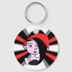 Porte-clés Rock 'N Roll Girls Keychain