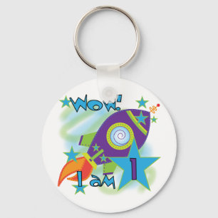 Porte-clés Rocket Ship 1er Anniversaire Tshirts et cadeaux