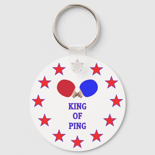 Porte-clés Roi de Ping Pong (Recto)