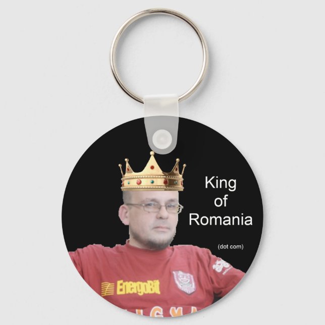 Porte-clés Roi de Roumanie - porte - clé (Recto)