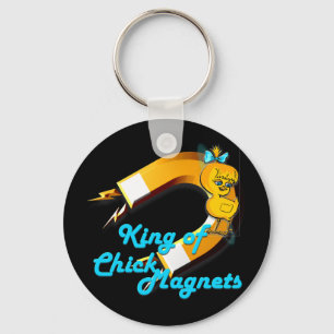 Porte-clés Roi des Magnets poussins