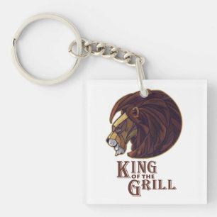 Porte-clés Roi du Grill