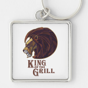 Porte-clés Roi du Grill