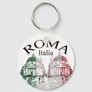 Porte-clés Roma a embouti