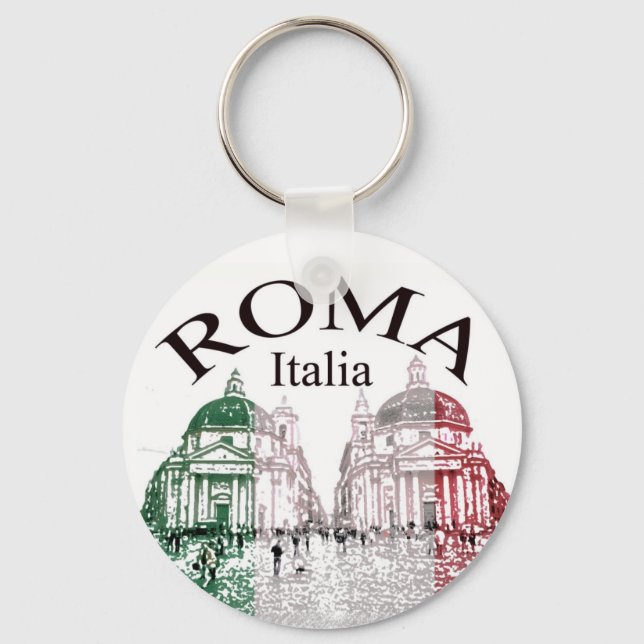 Porte-clés Roma bloquées (Recto)