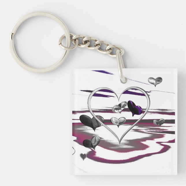 Porte-clés Romance futuriste (Devant)