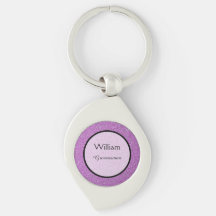 Romantique Violet Étincelle Mariage Faveur