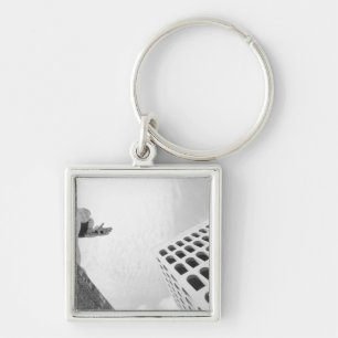 Porte-clés Rome Italie, EUR Palazzo del Lavoro 2