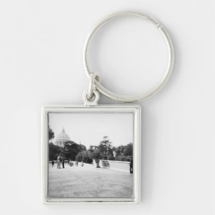 Porte-clés Rome Italie, Les jardins du Vatican