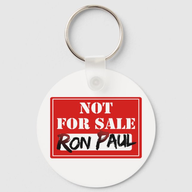 Porte-clés Ron Paul n'est PAS EN VENTE ! ! ! (Recto)