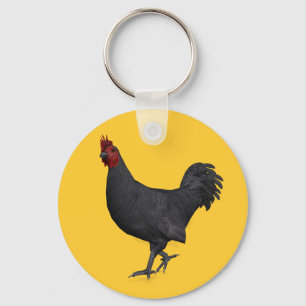 Porte-clés Rooster noir